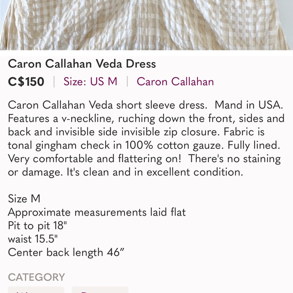 Caron Callahan Veda Dress  - Picture 16 of 16